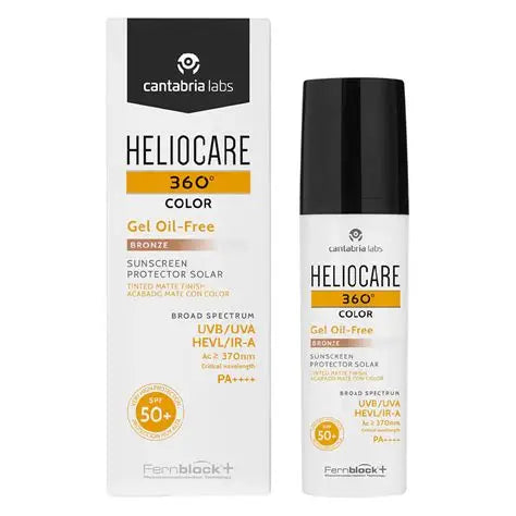 Heliocare 360 Gel Oil Free color Bronze - 50 ml