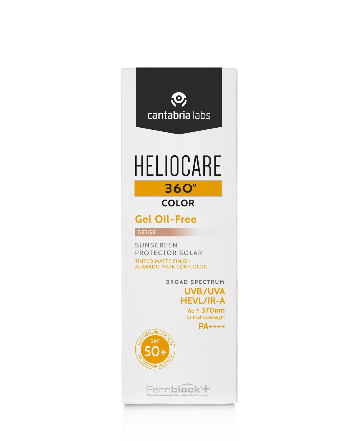 Heliocare 360 Gel Oil Free color Beige - 50 ml