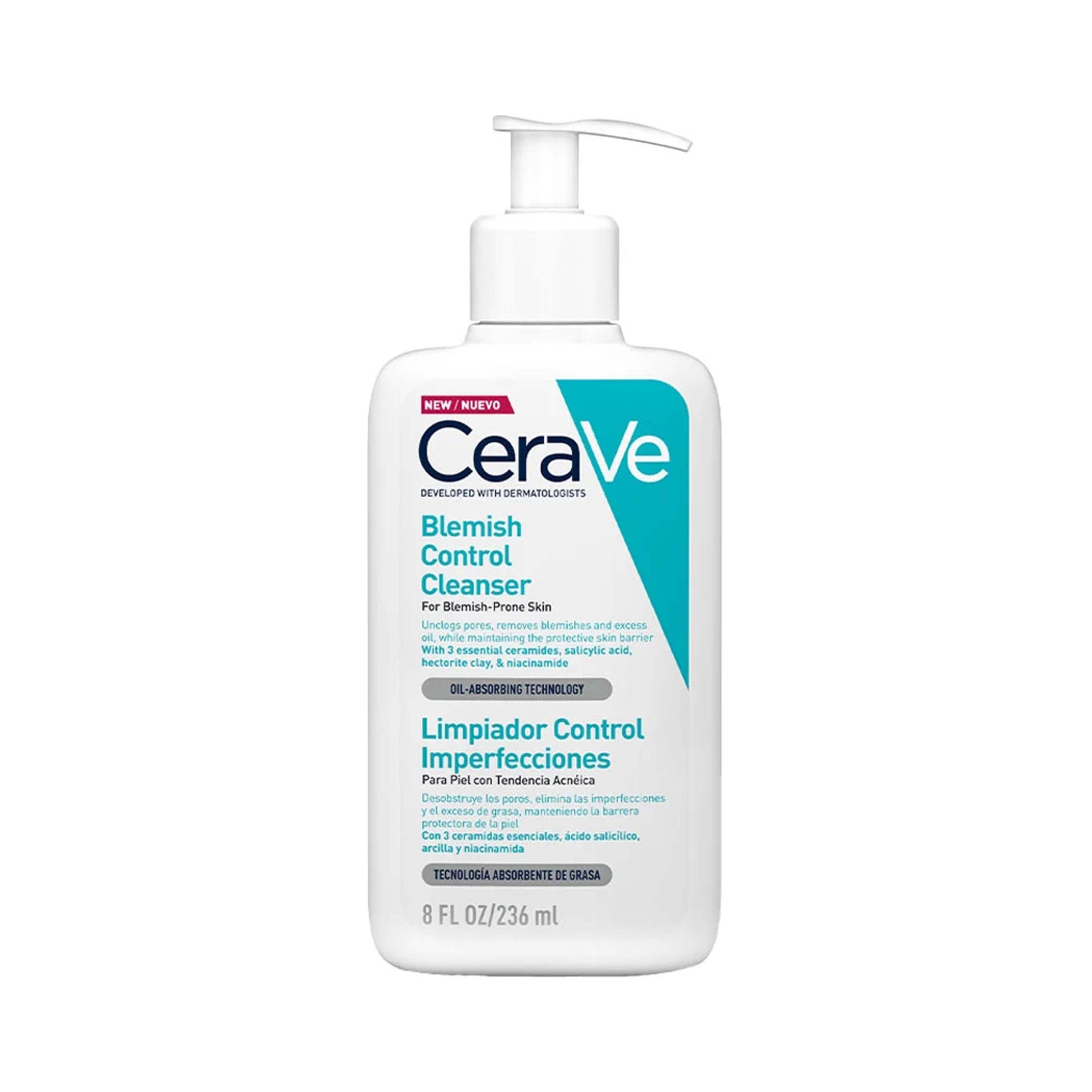 CeraVe Limpiador Blemish Control 236 ml