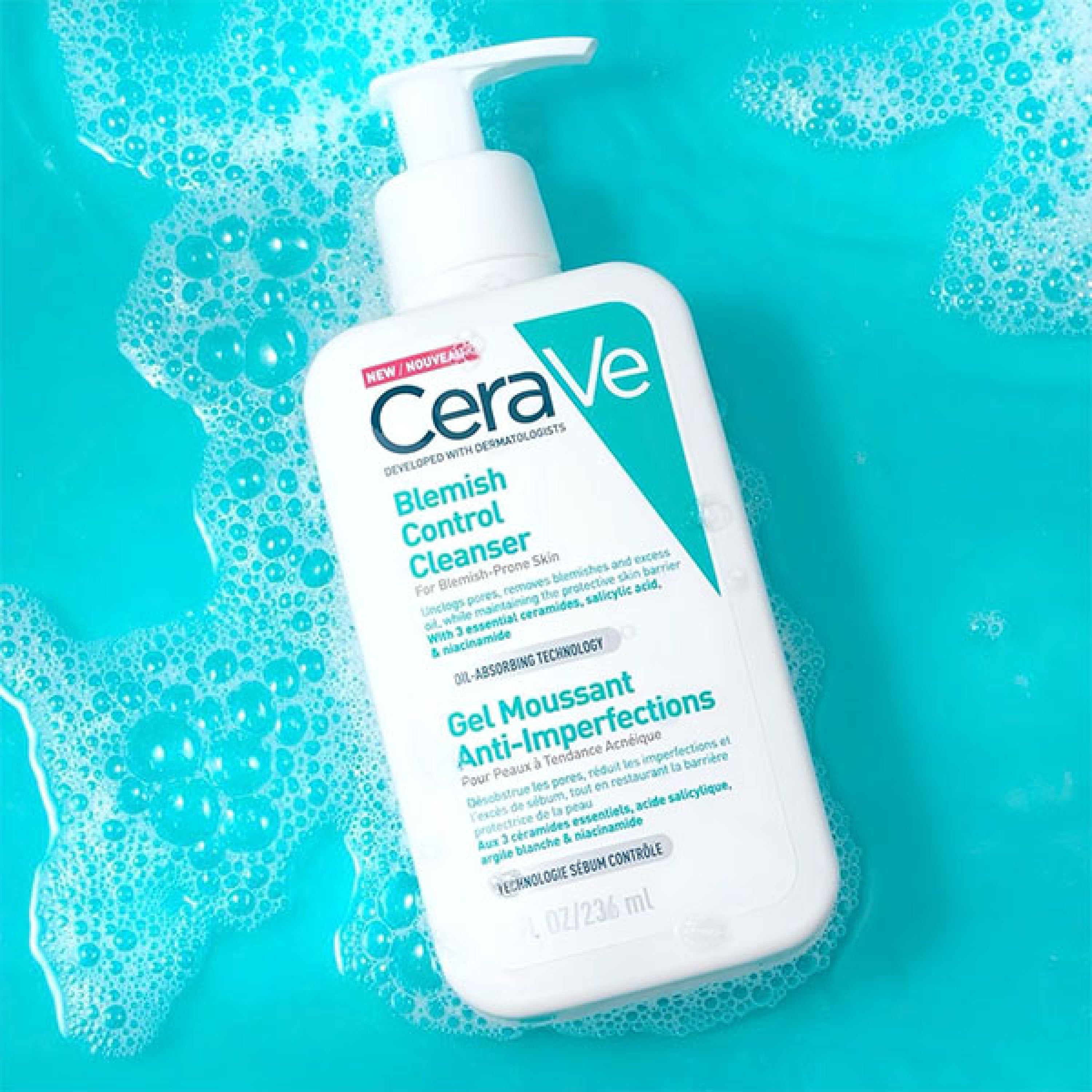 CeraVe Limpiador Blemish Control 236 ml
