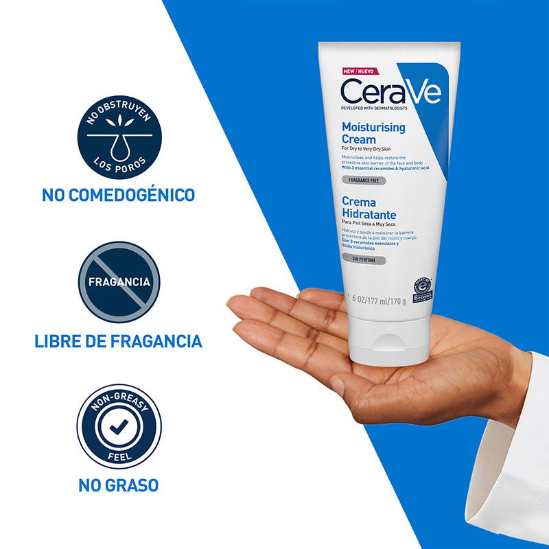 CeraVe Crema Hidratante (Tubo) 177 ml