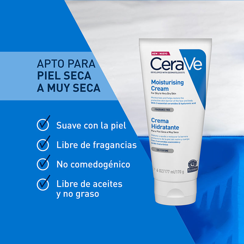 CeraVe Crema Hidratante (Tubo) 177 ml