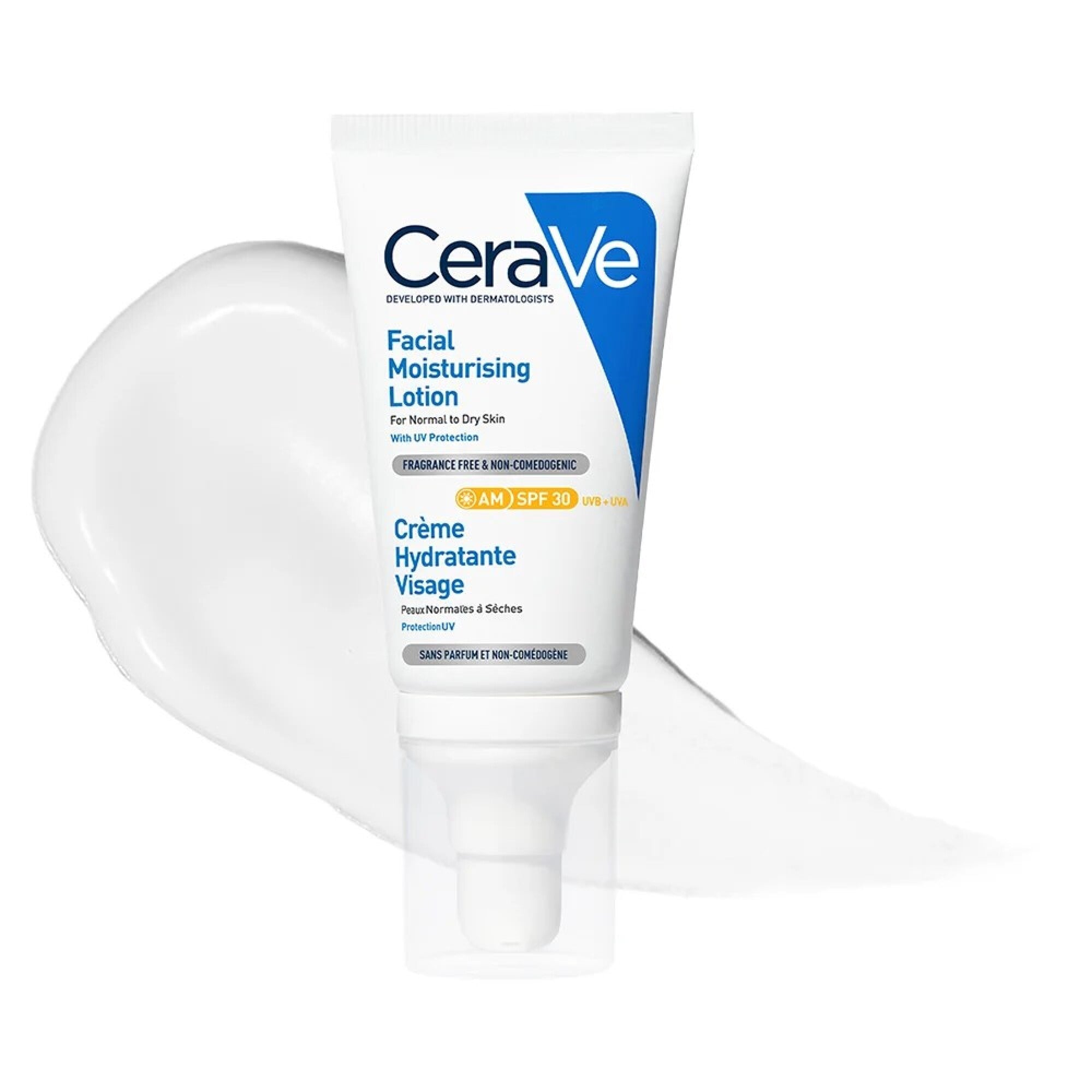 CeraVe Locion Hidratante de Rostro AM SPF 30 52 ml