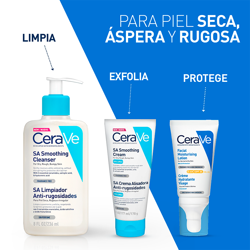 CeraVe Limpiador SA Anti - Rugosidades/Smoothing Cleanser 236 ml