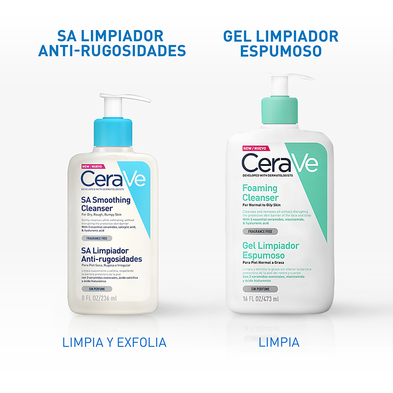 CeraVe Limpiador SA Anti - Rugosidades/Smoothing Cleanser 236 ml