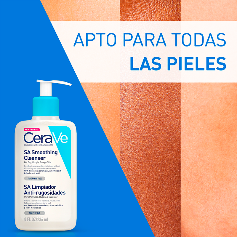 CeraVe Limpiador SA Anti - Rugosidades/Smoothing Cleanser 236 ml