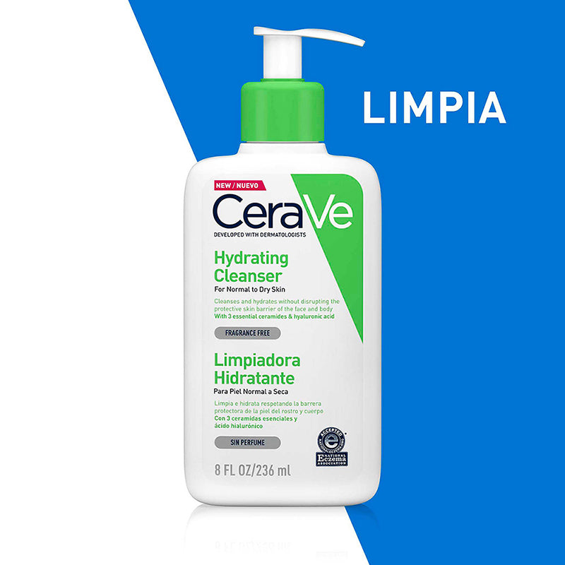 CeraVe Limpiadora Hidratante 236 ml