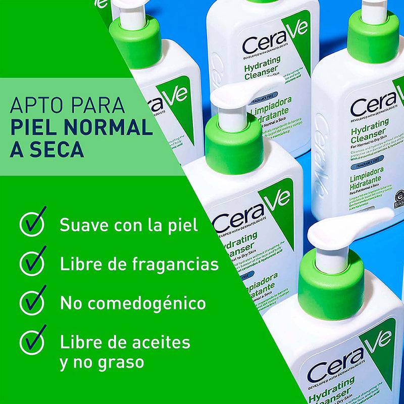 CeraVe Limpiadora Hidratante 236 ml