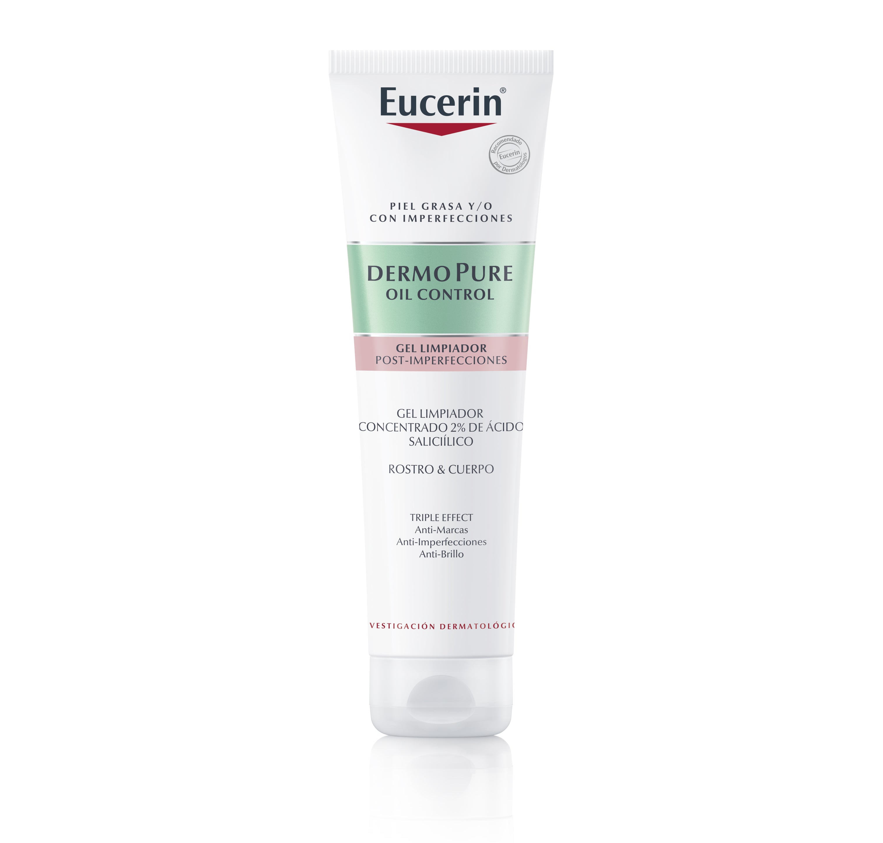 Eucerin DermoPure Oil Control Gel Limpiador Concentrado 2% 150 ml