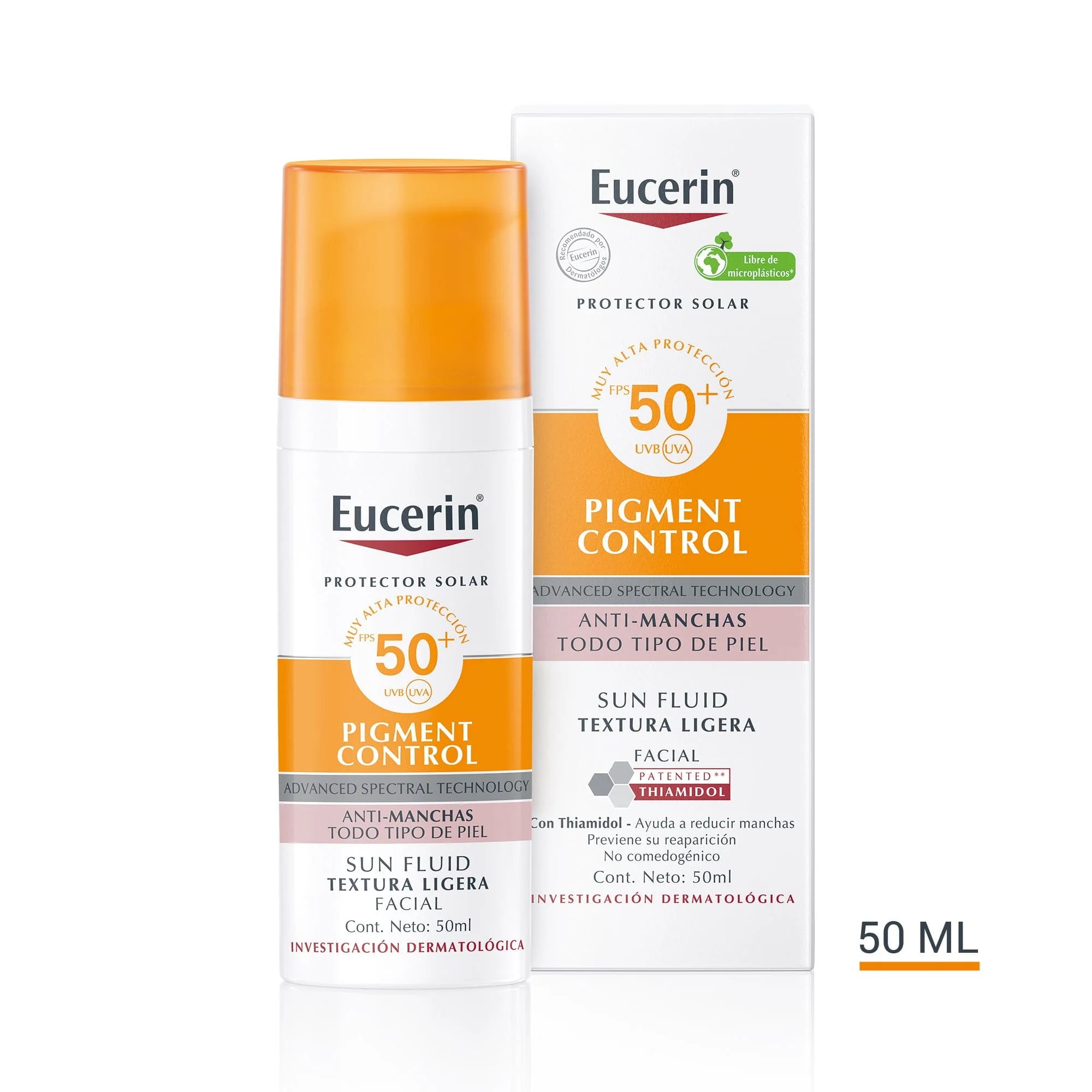 Eucerin Proteccion Solar Facial Pigment Control FPS 50+ 50 ml