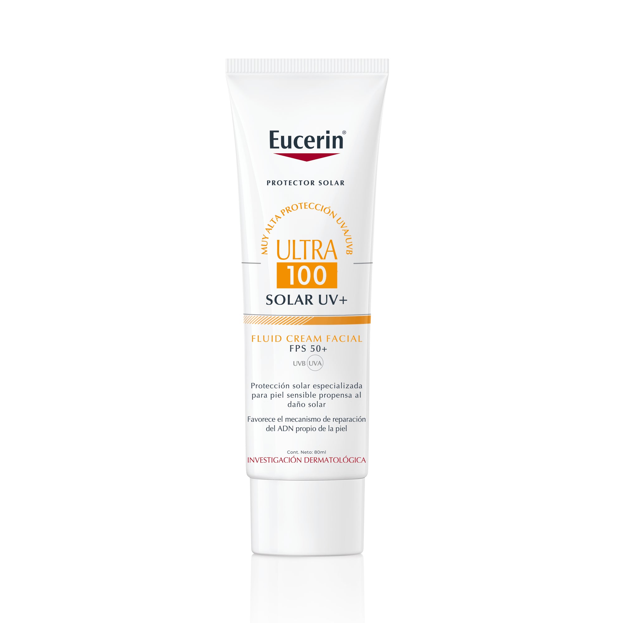 Eucerin Proteccion Solar Facial Ultra 100 Fluid SPF 50+ 80 ml