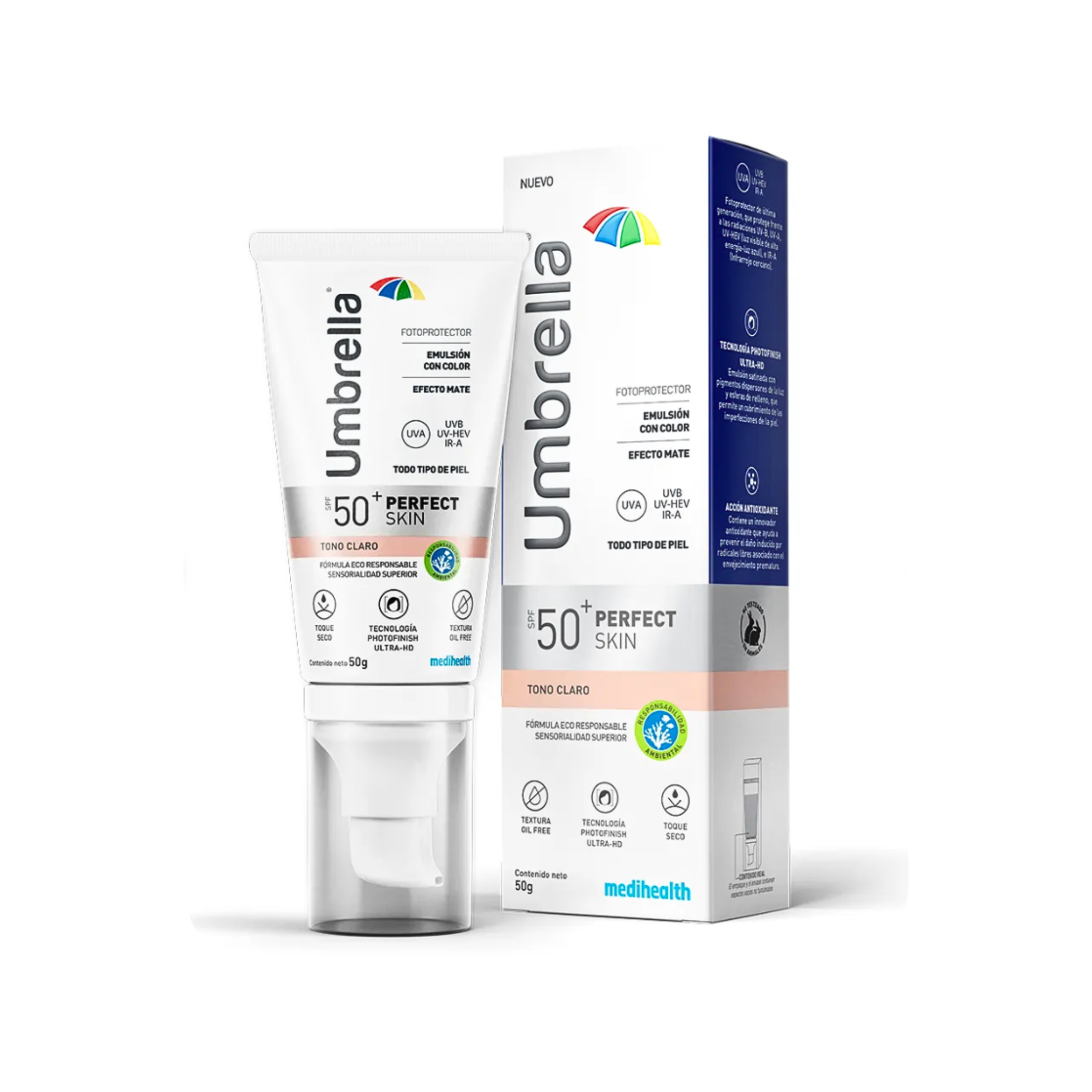 MediHealth Umbrella Perfect Skin x 50 g Tono Claro
