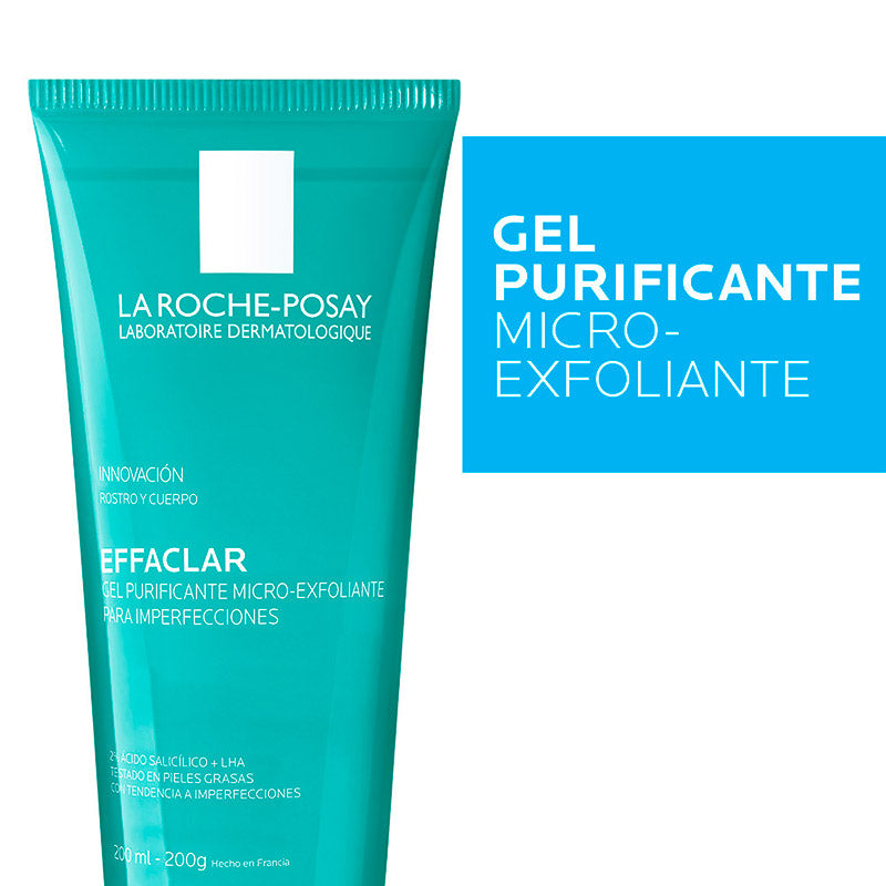 La Roche-Posay Effaclar Gel Micro Exfoliante 200 ml