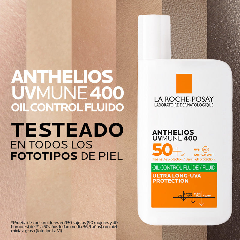 La Roche-Posay Anthelios UVMune Oil Control Fluido SPF 50+ 50 ml